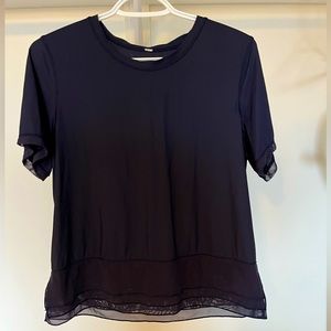 Lululemon High Neck Running Tee